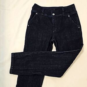 Pilcro and the Letterpress by Anthropologie  Front Seam High Rise Jean Sz 27